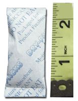 Silica Gel Desiccants Packets - 1" X 2 3/8" - 3 Gram Packs - 5 Packets of Silica Gel - Dry-Packs Brand!
