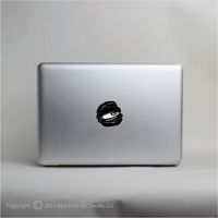 Evil Apple Eye macbook skin vinyl decal