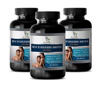 Man Sexual Supplements - Best Testosterone Booster - for Men ONLY - tongkat ali and maca - 3 Bottles 180 Capsules