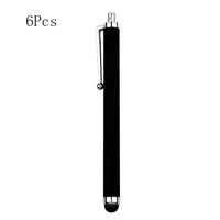AOCKS 6 PCS Stylus Touch Pen for iPad iPhone 7 Plus iPhone X/ 8/8 Plus iPad Samsung HTC Moto etc Smartphone Tablet Wholesale Black