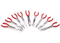 XtremepowerUS 9pc 11" inch Long Reach Plier Mechanics Electricians Craft & Hobby Tool Set