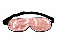 Silky Affection – Handmade Natural Silk Sleep Mask | Lightweight and Adjustable – for Shift Workers, Travelers, Beauty Sleep | Peach
