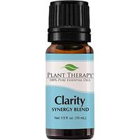 Plant Therapy Clarity Synergy Essential Oil Blend 10 mL (1/3 oz) 100% Pure, Undiluted, Therapeutic Grade