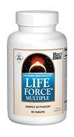Source Naturals Life Force Multiple No Iron Energy Activator Complete Bio-Aligned Daily Vitamin - 90 Tablets