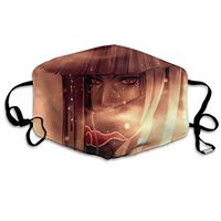 Adult Anti Dust Face Mask, Anime Naruto Itachi Uchiha Coolie Hat Washable Reusable Mouth Masks with Adjustable Earloop, Breath Soft Warm Breathable Winter Mask