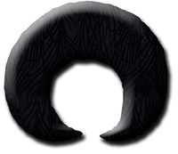 Candi Andi Handmade Weighted Neck & Shoulder Wrap | Flaxseed Filled | Hot/Cold Pad |Muscle Pain, Tension & Stress Relaxer |Satin Brocade & Crushed Velvet | Lavender Scented | Black Magic-TMWL-BM