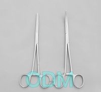 ODM 8" Straight and Curved Hemostat Set - 2 pc