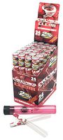 Cyclones Strawberry Flavored Pre Rolled Cones Clear (24 Packs/Full Box) with Rolling Paper Depot Kewl Tube