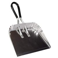 DQB Industries 72541 Metal Dust Pan with Soft Grip Handle, 17"