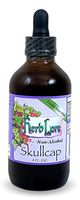 Skullcap Tincture - 4 fl oz - Skullcap Herb - Herbal Sleep Aid & Natural Anxiety Relief for Kids and Adults - Alcohol Free - Herb Lore