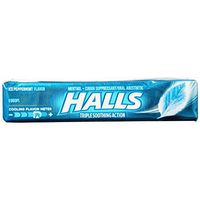 Halls Cough Suppressant/Oral Anesthetic Drops, Ice Peppermint 9 ea ( Pack of 9)