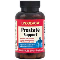 Lindberg Prostate Support* - with Graminex, Saw Palmetto, Pumpkin, Beta-Sitosterol, Nettle, Lycopene and More (90 Capsules)