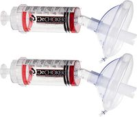 2 Pack Child - Dechoker Anti Choking Device - Safe, Effective Anti Choke Suction Rescue Device - Excellent Addition to Your Family First Aid Kit - Keep Yourself and Family Safe
