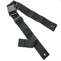 HNYG Wheelchair Seat Belt, Adjustable Wheelchair Safety Strap, Safety Harness for The Senior and Patients Black