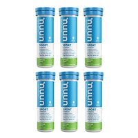 Nuun Active: Lemon+Lime Electrolyte Enhanced Drink Tablets(6-Pack of 10 Tablets)