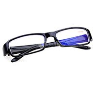 Poity Unisex Black Frames Myopia Glasses 500D