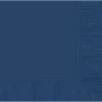 Navy Blue 2-Ply Luncheon Napkins | Pack of 50 | Party Supply