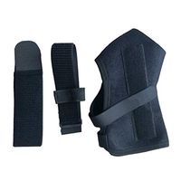 SUPVOX 1 Set Foot Drop Brace Orthotics Ankle Foot Support Ankle Protection Belt Ankle Fixed Protective Gear Free Size (Black)