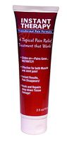 Instant Therapy Transdermal Pain Formula | Topical Lotion with Camphor | 1 Tube