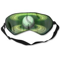 WUGOU Sleep Eye Mask Baseball Design Lightweight Soft Blindfold Adjustable Head Strap Eyeshade Travel Eyepatch