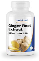 Nutricost Ginger Root Extract 550mg, 240 Capsules