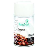 TimeMist 1042639 9000 Shot Metered Air Fresheners, Cinnamon, 7.5 oz Aerosol (Case of 4)