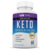 Pure Keto Diet Pills - Ketosis Supplement to Burn Fat Fast - Ketogenic Carb Blocker - Best Keto Diet Pills for Women and Men - Helps Boost Energy & Metabolism - 60 Capsules