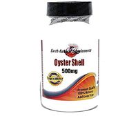 Oyster Shell 500mg * 200 Capsules 100% Natural - by EarhNaturalSupplements