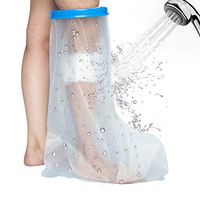 Aozzy Adult Full Leg Cast Cover for Shower Leg Cast Protector Keep Bandage Dry for Shower Watertight Cast Bag for Wound Foot