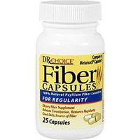 Fiber - For Regularity, 25 caps,(Dr. Choice)