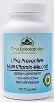 Ultra Preventive High Potency Vitamin/Mineral Capsules (120) Now with Active Methyl B Vitamins