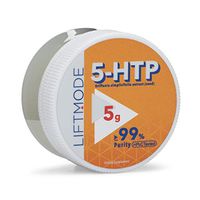 LiftMode 5-HTP Powder Supplement - Mood Support, Natural Sleep Aid & Helps Curb Appetite | Vegetarian, Vegan, Non-GMO, Gluten Free - 5 Grams (100 Servings)