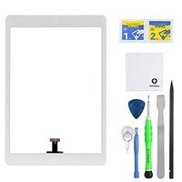 Fixcracked Touch Screen Replacement Parts Digitizer Glass Assembly for ipad pro 10.5(A1701,1709) + Professional Tool Kit(White)