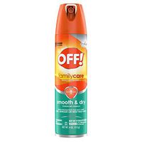 OFF! Family Care Insect & Mosquito Repellent I, Smooth & Dry Bug Spray for the Beach, Backyard, Picnics and More, 4 oz.