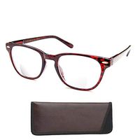 The Panorama - Quality Bifocal Reading Glasses - Reading Glasses You Can Wear All The Time!, 1.25, Tortoise