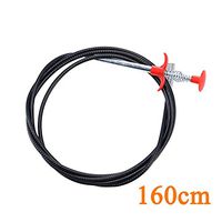 Multifunctional Cleaning Claw Grab,Kitchen Bathroom Pipe Dredge,Sewer Cleaning Tool (160cm, Black)