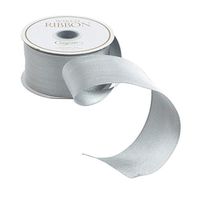 Caspari Silver Metallic Grosgrain Ribbon - Three 18 Ft. Spools
