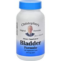 Dr. Christophers Original Formulas Bladder Formula - 475 mg - 100 Vegetarian Caps (Pack of 2)