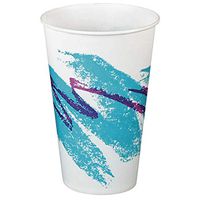 Solo R12N-00055 12 oz Jazz Waxed Paper Cold Cup (Case of 2000)