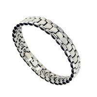 Accents Kingdom Men's Premium Titanium Magnetic Power Golf Bracelet T2 7.5"