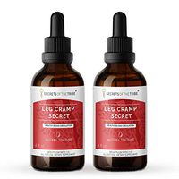 Leg Cramp Secret Alcohol Extract, Tincture, Original Quinine Formula, Cinchona Bark Healthy Blood Circulation (2x4 fl oz)