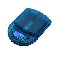 AMERICAN WEIGH SCALES BCM Series Precision Digital Pocket Weight Scale, Clear Blue, 650G x 0.1G (BCM-650-CB)
