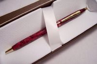 Cross Made in USA International Limited Edition Rose Wood Fuschia Century Classic with 23k Appointment and 0.5MM Lead Pencil