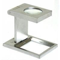 8X Folding Magnifier Pocket Eye Loupe Stamps Coins