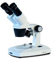 VELAB VE-S1 Binocular Stereo Microscope, 20X - 40X Magnification, LED Illumination