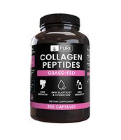 Hydrolyzed Collagen Peptides, 365 Capsules, 2 Month Supply, No Magnesium Stearate, High Absorption, Non-GMO, Gluten-Free, Made in The USA, Convenient Collagen Peptides with No Additives