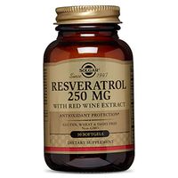 Solgar - Resveratrol with Red Wine Extract, 250 mg, 30 Softgels