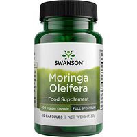 Swanson Full Spectrum Moringa Oleifera 400 Milligrams 60 Capsules