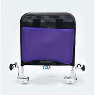 Huapa Wheelchair Headrest Backrest,Headrest Neck Support Comfortable Seat Back Cushion U Type Pillow Adjustable Angle Low Repulsion Breathable Universal Wheelchair Accessories Toilet Chair(Purple)