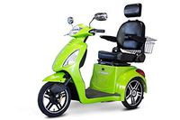 Ewheels 3-Wheel Scooter with Electromagnetic Brakes in Sour Apple Green
